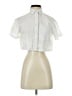 SO 100% Cotton Ivory Short Sleeve Blouse Size S - photo 1