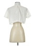 SO 100% Cotton Ivory Short Sleeve Blouse Size S - photo 2