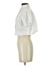 SO 100% Cotton Ivory Short Sleeve Blouse Size S - photo 5
