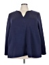 Lane Bryant Blue Pullover Sweater Size 26 - 28 Plus - photo 1
