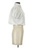 SO 100% Cotton Ivory Short Sleeve Blouse Size S - photo 4