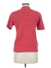 Basic Editions Stripes Red Short Sleeve Turtleneck Size M - photo 2