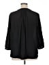 NYDJ 100% Polyester Black 3/4 Sleeve Blouse Size XL - photo 2