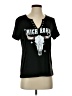 Unbranded Black Short Sleeve Top Size S - photo 1