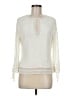 Jkara Ivory Long Sleeve Blouse Size M - photo 1