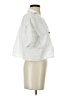 Zara White Short Sleeve Button-Down Shirt Size XS - photo 4