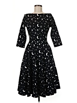 knit wrap dress Kiyonna Women's Plus Size Sweetheart Knit Wrap Dress with 3/4 Sleeves, Navy Blue, 0X