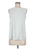 Athleta Silver Sleeveless T-Shirt Size M - photo 1