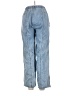 Unbranded 100% Cotton Chevron-herringbone Blue Jeans Size 10 - photo 2