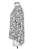 Chico's 100% Viscose Print Silver Long Sleeve Blouse Size S - photo 5