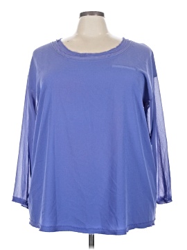 Soft Surroundings 3/4 Sleeve Top (view 1)