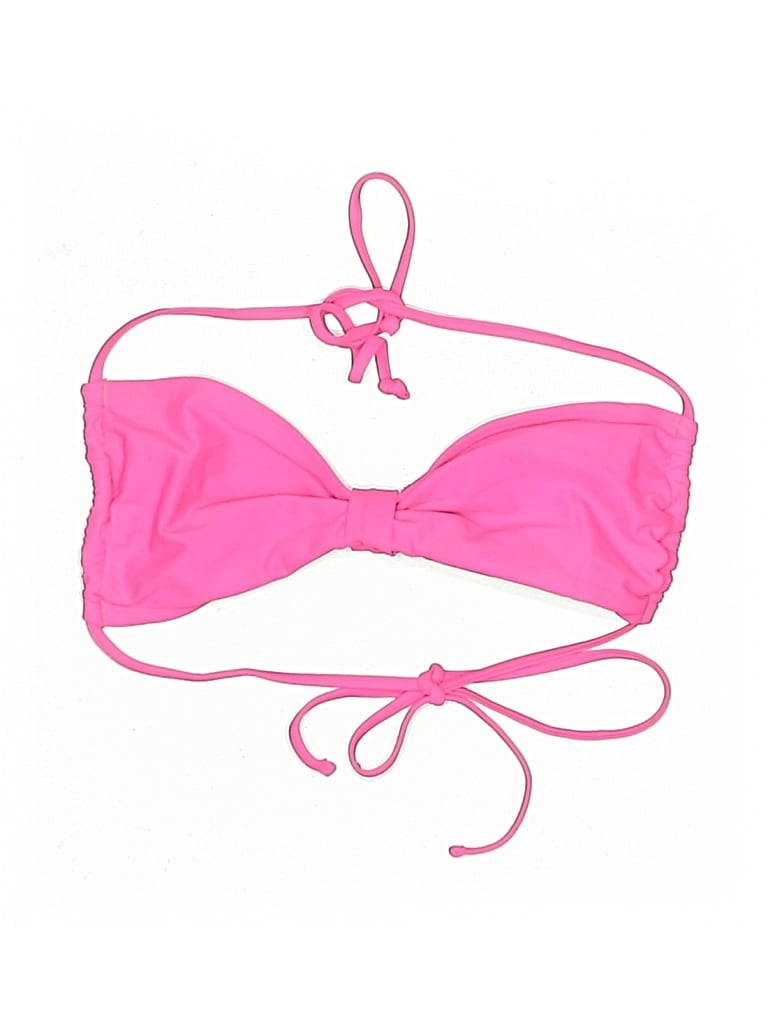 Pre-owned Joe Boxer Swimsuit Top Pink Swimwear