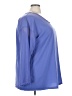 Soft Surroundings 100% Polyester Blue 3/4 Sleeve Top Size 3X - photo 4