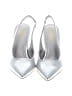 Lulus Metallic Silver Heels Size 5 1/2 - photo 2