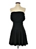 Unbranded Solid Black Cocktail Dress Size S - photo 1