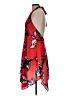 StyleStalker Graphic Red Cocktail Dress Size L - photo 5