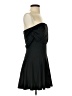 Unbranded Solid Black Cocktail Dress Size S - photo 4