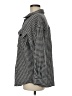 Shein Checkered-gingham Black Coat Size M - photo 5