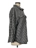 Shein Checkered-gingham Black Coat Size M - photo 4