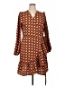 Draper James Print Brown Casual Dress Size XL - photo 1