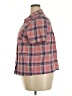 Forever 21 Plus 100% Cotton Plaid Pink Short Sleeve Button-Down Shirt Size 2X Plus - photo 5