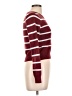 Aster Stripes Burgundy Pullover Sweater Size L - photo 4