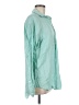 Neiman Marcus Teal Long Sleeve Button-Down Shirt Size M - photo 4