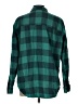 Universal Thread 100% Cotton Plaid Green Long Sleeve Button-Down Shirt Size L - photo 2