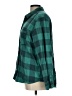 Universal Thread 100% Cotton Plaid Green Long Sleeve Button-Down Shirt Size L - photo 5
