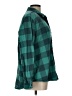 Universal Thread 100% Cotton Plaid Green Long Sleeve Button-Down Shirt Size L - photo 4