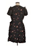 Universal Thread Floral Black Casual Dress Size XL - photo 2