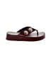 Zara SRPLS Burgundy Flip Flops Size EU 39 - photo 1