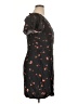 Universal Thread Floral Black Casual Dress Size XL - photo 4