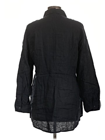 Eileen Fisher Long Sleeve Button-Down Shirt (view 2)