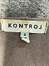 KONTROL Contemporary Brown Vest Size S - photo 6