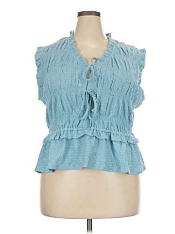Time and Tru Sleeveless Blouse (view 1)
