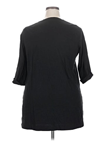 Woman Within 3/4 Sleeve T-Shirt (view 2)