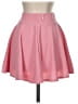 Urban Coco 100% Polyester Solid Pink Casual Skirt Size XS - photo 2