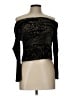 ALLSAINTS Black Long Sleeve Top Size 10 - photo 1