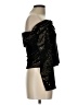 ALLSAINTS Black Long Sleeve Top Size 10 - photo 4