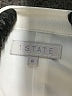 1.State Solid White Ivory Casual Dress Size 6 - photo 7