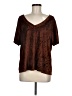 Hard Tail Brown Short Sleeve Top Size M - photo 1