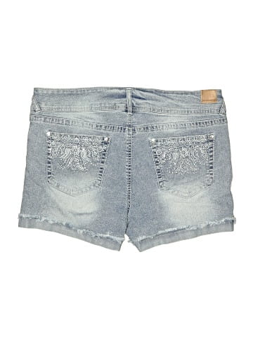 Wallflower Denim Shorts (view 2)