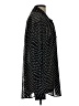 CAbi Polka Dots Black Long Sleeve Blouse Size L - photo 4