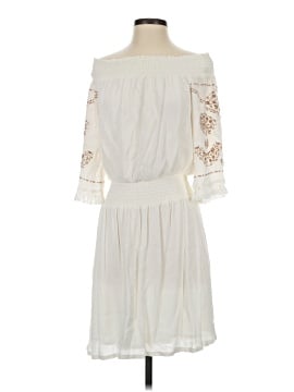 white lace maxi dress with sleeves Palm Springs Long Sleeve Lace Overlay Maxi Dress White