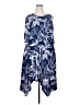 Soma Print Blue Casual Dress Size XXL - photo 1