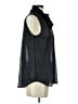 L'Agence Black Sleeveless Blouse Size S - photo 4