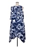 Soma Print Blue Casual Dress Size XXL - photo 2