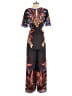 Flying Tomato Graphic Black Blue Jumpsuit Size S - photo 2