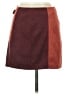 Altar'd State Color Block Burgundy Casual Skirt Size S - photo 2